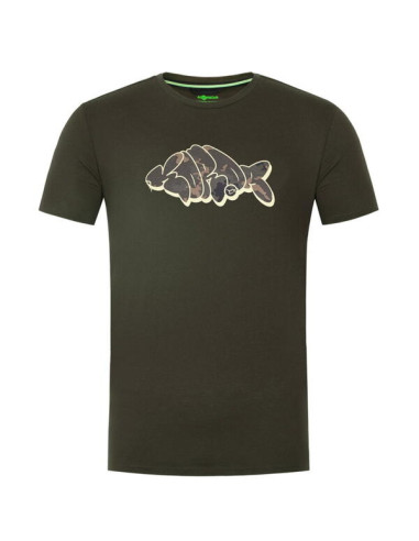 Tricou Korda Outline Tee, Dark Olive