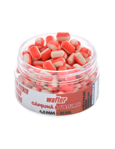 Wafters Active Baits Dumbells, Strawberry and Garlic, 4.5mm, 35ml