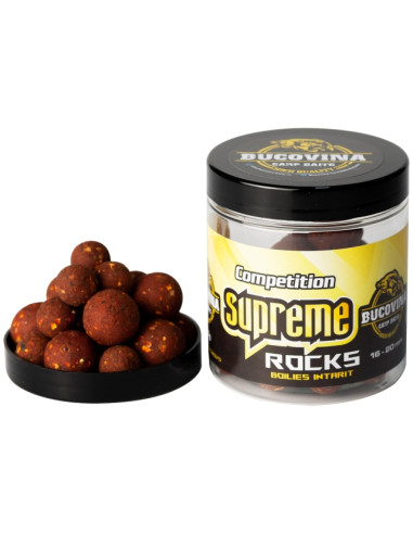 Boilies de carlig Bucovina Baits Rocks Hookbaits Competition Supreme, 16-20mm, 150g