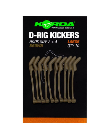 Rig Aligner Korda Kicker D-rig Brown, Marime L, 10buc/plic