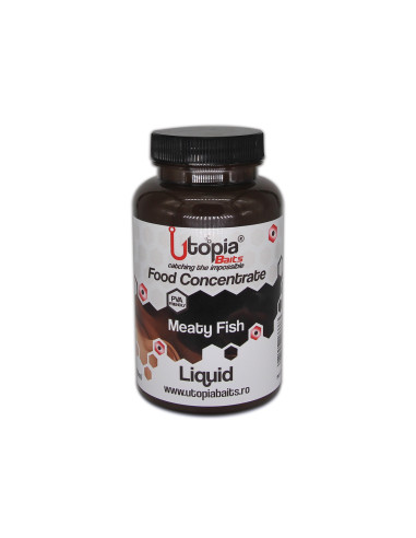 Aditiv Lichid Utopia Baits Liquid Food Concentrate, Meaty Fish, 250ml