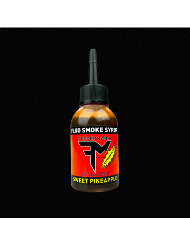 Atractant Feedermania Extreme Fluo Smoke Syrup, Sweet Pineapple, 75ml