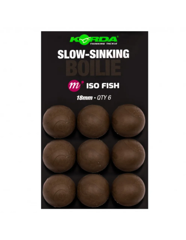 Wafters Artificial Korda, Iso Fish, 18mm, 6buc/plic