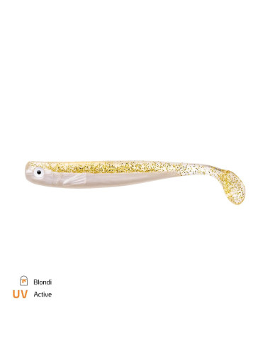 Shad Zeck Zander Gummi, Blondi, 16cm, 2buc