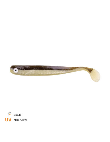 Shad Zeck Zander Gummi, Brauni, 16cm, 2buc