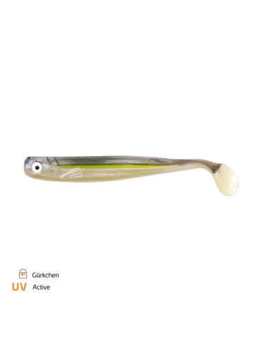 Shad Zeck Zander Gummi, Gurkchen, 16cm, 2buc