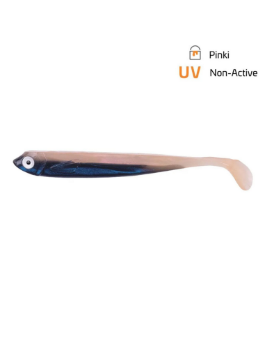 Shad Zeck Zander Gummi, Pinki, 9cm, 3buc