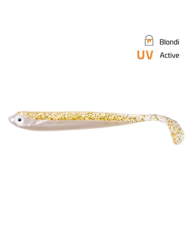 Shad Zeck Zander Gummi, Blondi, 12cm, 3buc