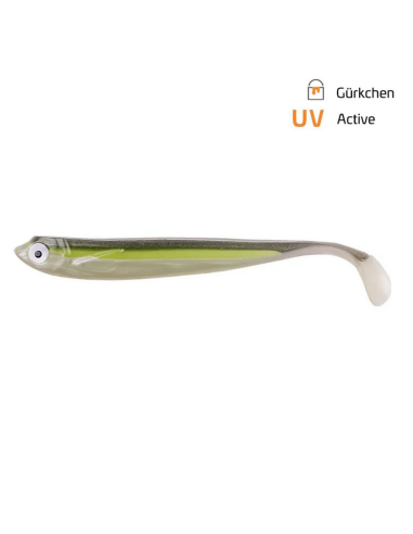 Shad Zeck Zander Gummi, Gurkchen, 12cm, 3buc