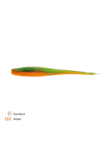 Shad Stick Zeck BA Shaky, Fire Perch, 8cm, 9buc