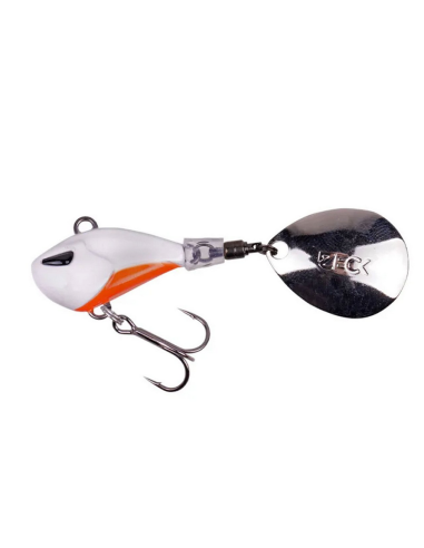 Spinnertail Zeck Rogue Runner, White Orange, 10g