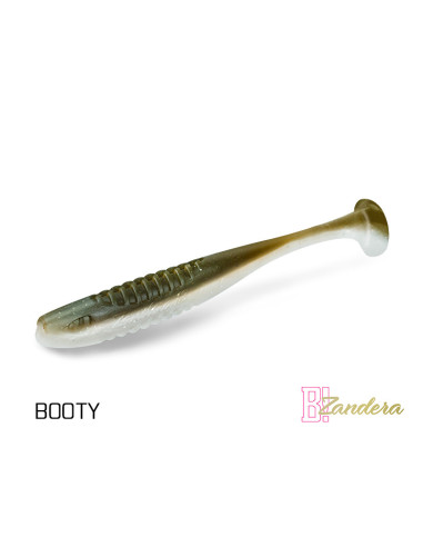 DuoPack Box Shad Soft Delphin Zandera UVs, Booty, 10cm, 6x5buc