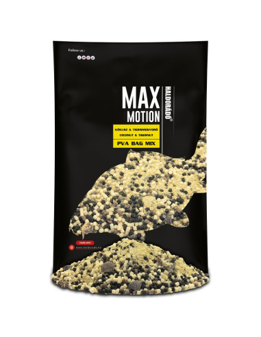 Nada PVA Bag Mix Haldorado Max Motion, Cocos & Alune Tigrate, 600g