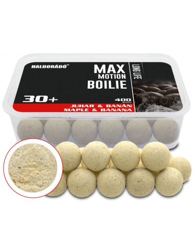 Boilies Haldorado Max Motion Boilie Long Life 30+mm, Artar & Banana, 400g