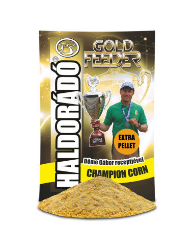 Nada Haldorado Gold Feeder Extra Pellet, Champion Corn, 1kg