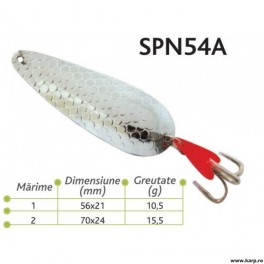 Lingurite oscilante Spn 54a Baracuda 10.5g