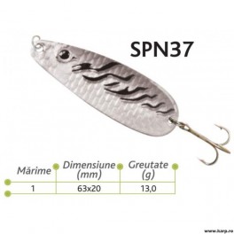 Lingurite oscilante Spn 37 Baracuda 13g