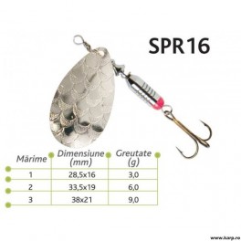 Lingurite rotative Spr 16 Baracuda 3g