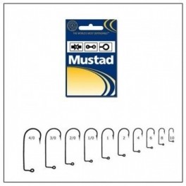 Carlige negru nichel offset Mustad