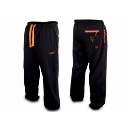 Black & Orange Lightweight Joggers