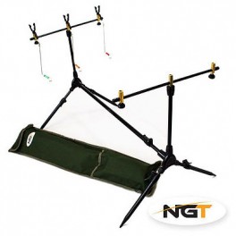 NGT TRIPOD CU 3 POSTURI + ACCESORII