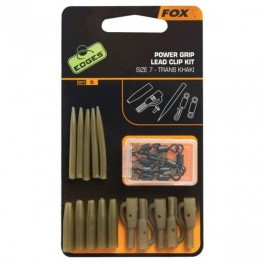 Kit Monturi Fox Edges Power Grip Lead Clip, 5 buc/plic