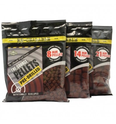 Pelete Dynamite Baits Pre-Drilled The Source 350g