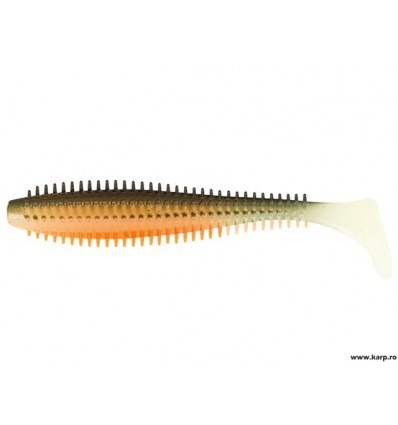 Fox Rage Spikey Shad 6cm ,Hot Olive