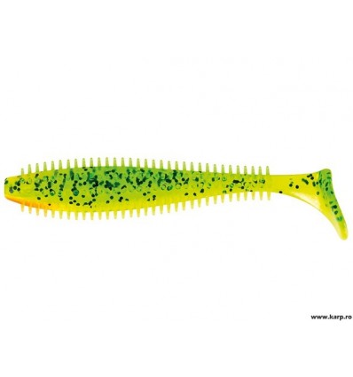 Fox Rage Spikey Shad 12cm ,Lemon Tiger