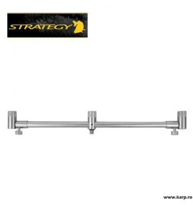 Buzzbar Strategy Inox Ajustabil 3 Posturi 35-50cm