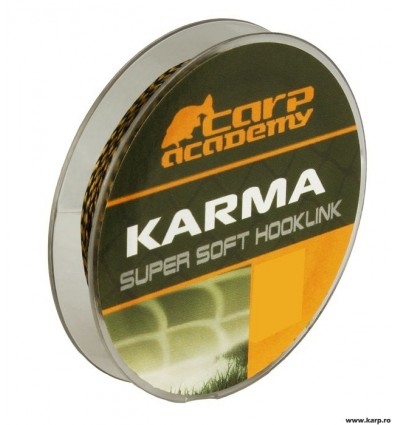 Fir Textil Carp Academy Karma Hooklink 20m 15lb