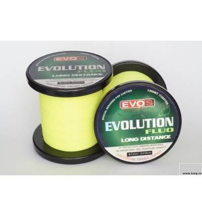 Fir Monofilament Evolution Fluo Long Distance 1200m