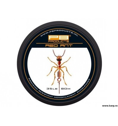 Inaintas de Abraziune PB Red Ant Snagleader 35 Lb. 80m