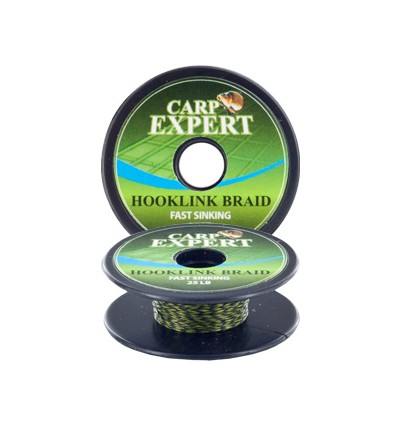 Fir Textil Carp Expert Fast Sinking Camou Green 10m