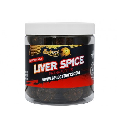 Select Baits boilies de carlig Liver Spice