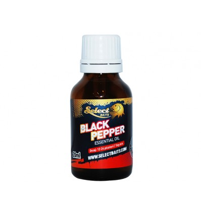 Select Baits ulei esential piper Black Pepper 20ml