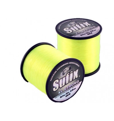 Fir Monofilament Sufix XL Strong Neon Yellow 600m