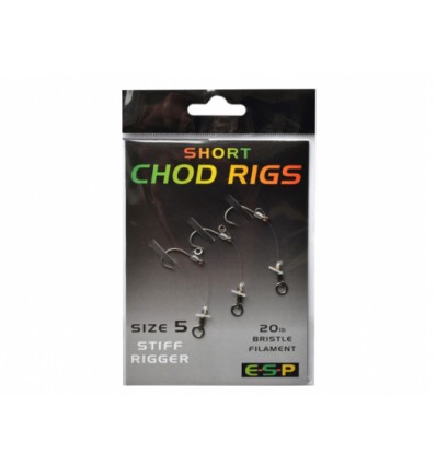 ESP Short Chod Rigs 20lb