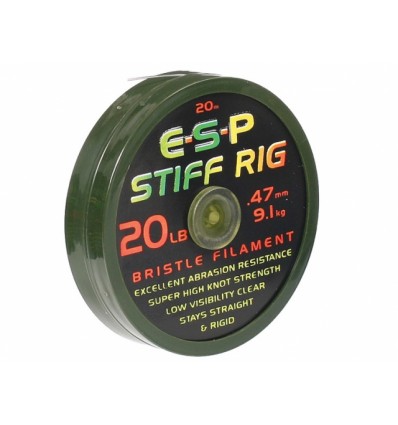 Fir ESP Stiff Rig Bristle Filament 20m