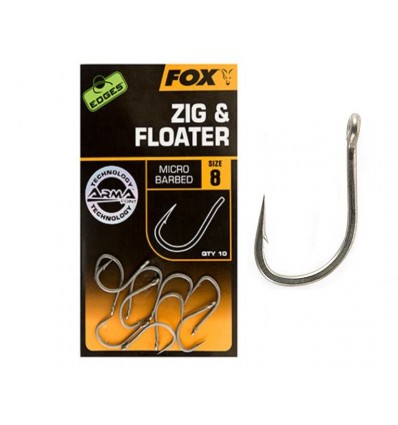 CARLIGE FOX EDGES ARMAPOINT ZIG si FLOATER 10buc