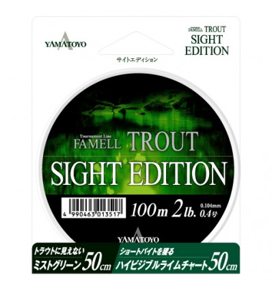 Yamatoyo Famell Trout Sight Edition 100m & 150m