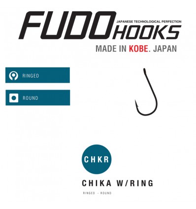 CARLIG FUDO CHIKA W/RING black nickel