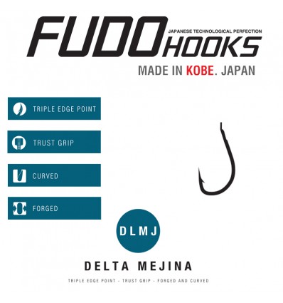 CARLIG FUDO DELTA MEJINA black nickel