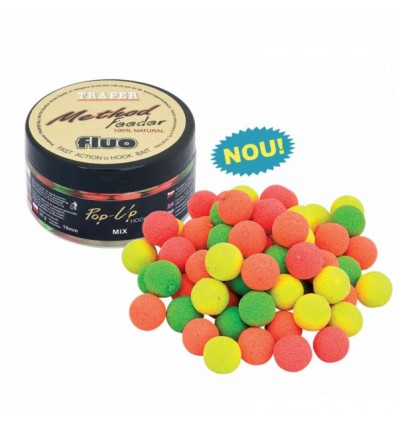 Pop-Up Method Feeder Fluo Mix 10mm Traper