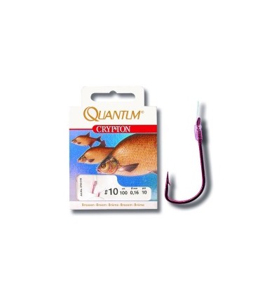 Carlige Legate Quantum Crypton Bream 80cm Rosu