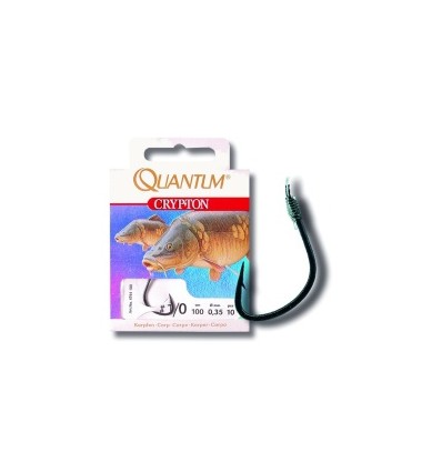 Carlige Legate Quantum Crypton Carp 70cm Black