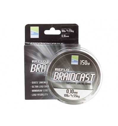 Fir Preston Reflo BraidCast Superior Sinking Braid 150m