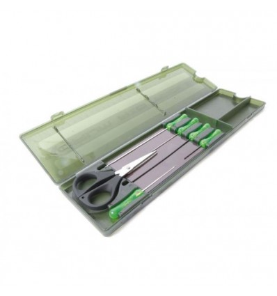 Set croseta si foarfeca Korum ITM Rig Tool Kit