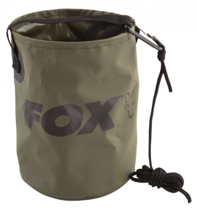 BAC NADA FOX COLLAPSIBLE WATER BUCKET + ROPE CLIP