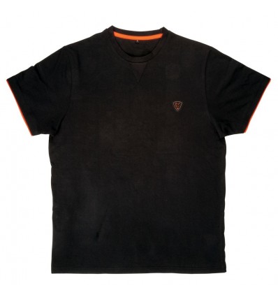 TRICOU FOX COTTON BLACK ORANGE